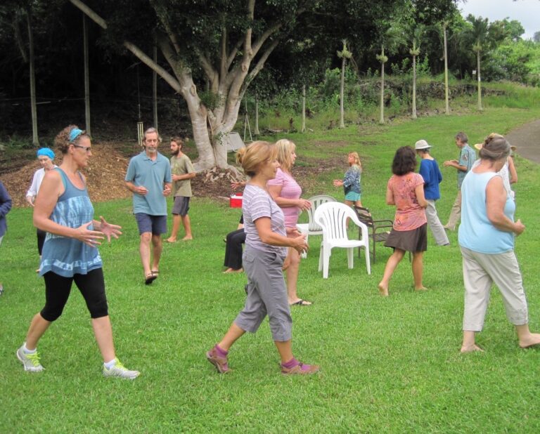 Circle Walking Activates Spiral Energy